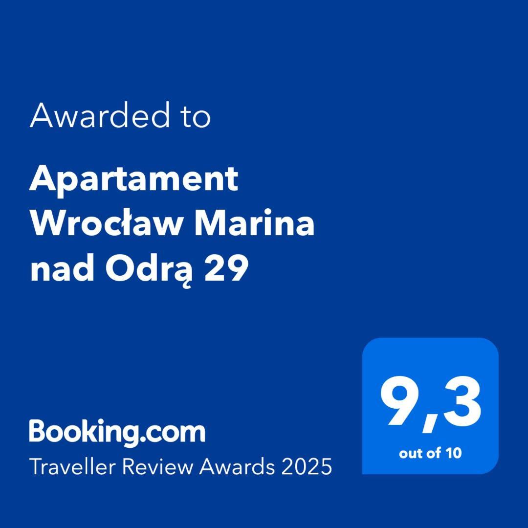 Apartament Wroclaw Marina Nad Odra 29 Extérieur photo